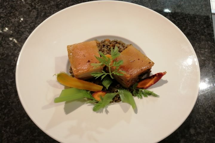 Tender pork belly - Le Bistroquet