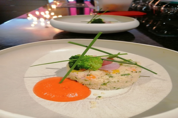 tabbouleh with vegetables. - Le Bistroquet