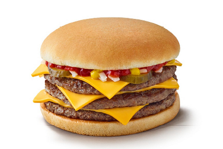 Triple cheese burger - The Tacos Factory