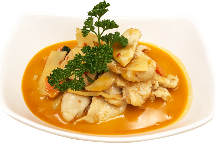 146. Thai Red Curry Chicken - Gambatté