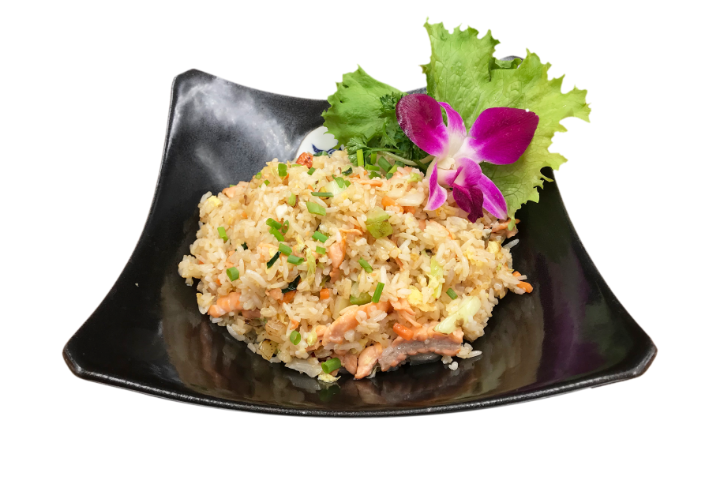 137. Stir Fried Rice with Salmon - Gambatté