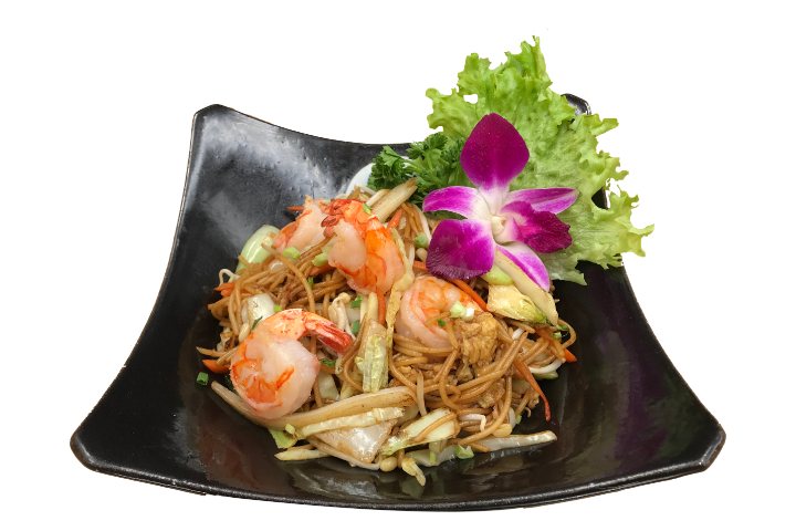 135. Stir-Fried Noodles with Vegetables - Gambatté