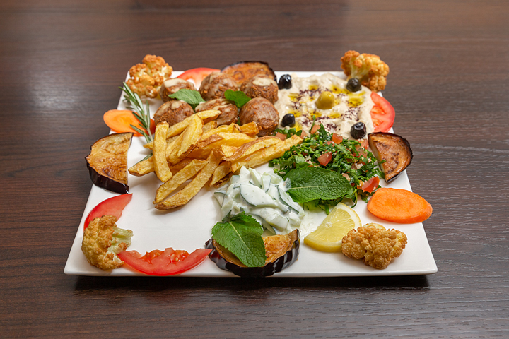 Mix Vegan Teller - Restaurant Olif