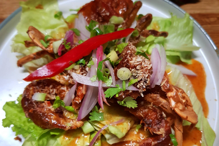 Soft Shell Crab Salad - Baibua
