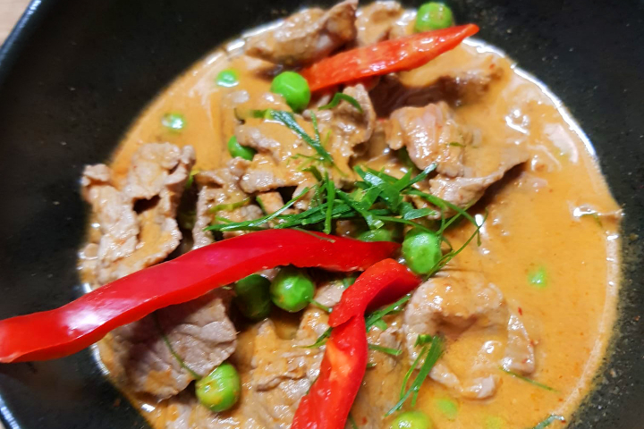 Boeuf au Curry Paneang - Baibua