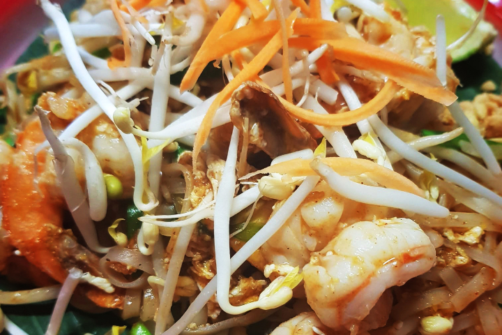 Pad Thai aux Crevettes - Baibua