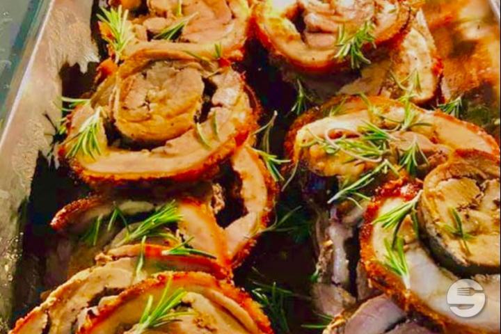 Homemade Porchetta - La Cantinella