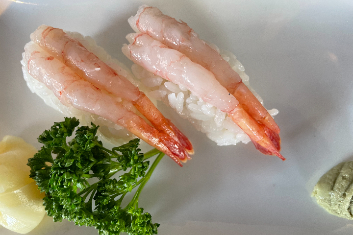 Nigiri Raw Sweet Shrimp - Misuji Sushi