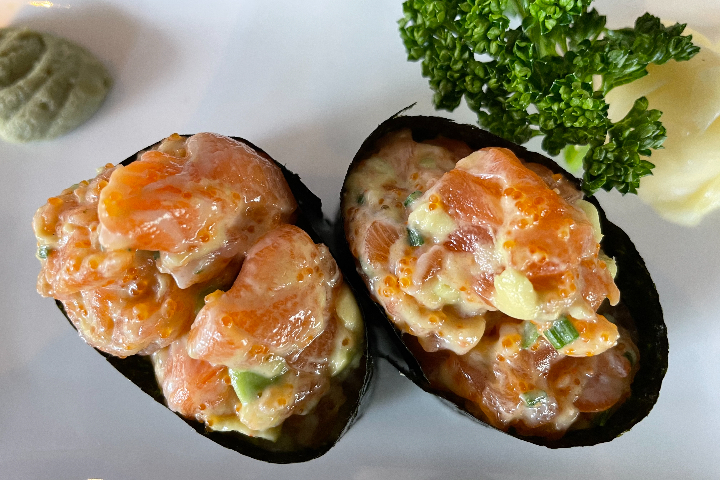 Nigiri Tataki Salmon - Misuji Sushi