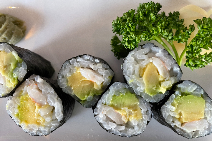 Hosomaki Giant Shrimp Avocado - Misuji Sushi