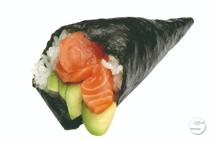 Temaki Salmon Avocado - Misuji Sushi
