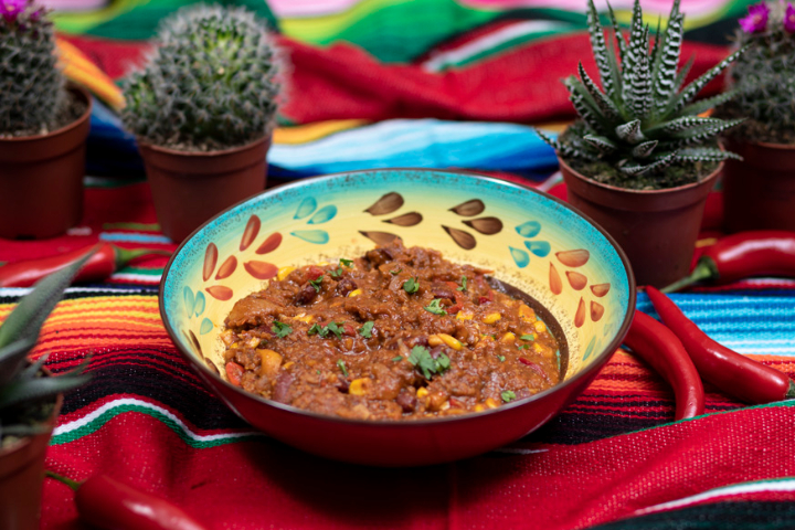 Chiliconcarne "Vegano" mit Reis - Mix and Match