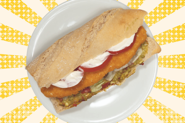 Schnitzel Sandwich - Chicken Love