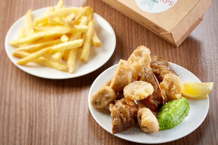 Champignons en Beignet - Perch and Chips