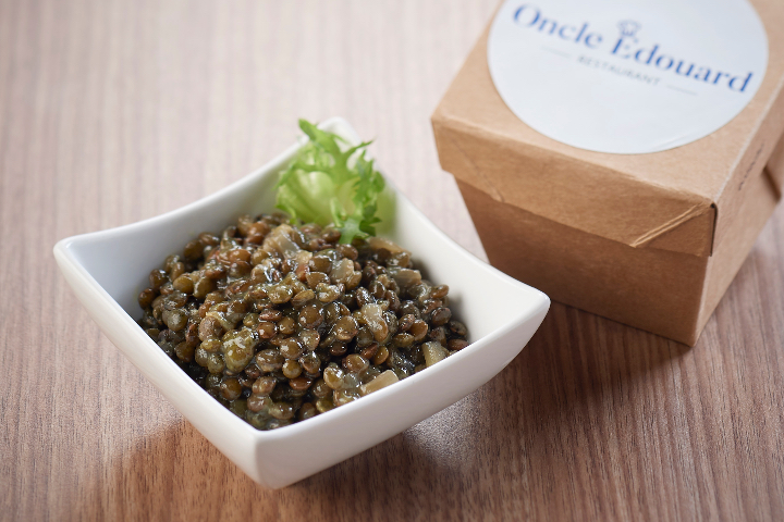 Green Lentil Salad from Geneva - Oncle Edouard