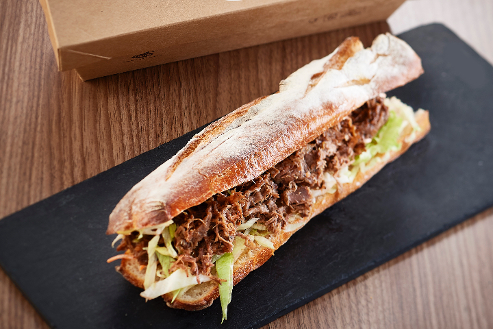 Pulled Beef Sandwich - Oncle Edouard