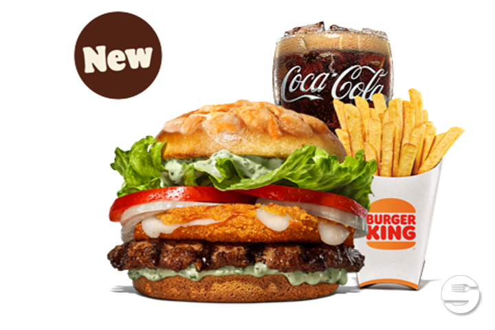 Mozzarella Lover Beef Menu - Burger King