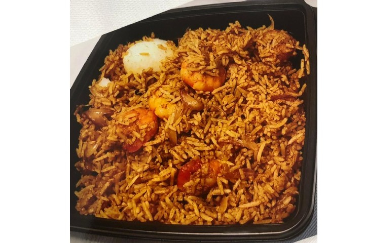 Prawn Briani - OM Indian Food