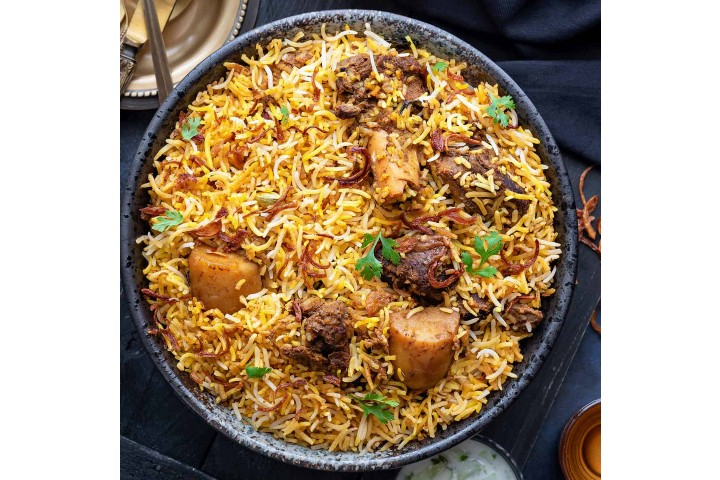 Lamb Biryani - OM Indian Food