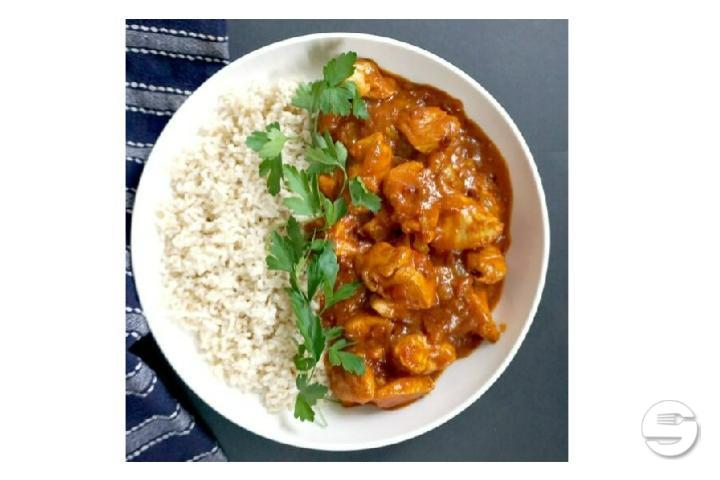 All Basmati Reis mit Chickencurry - Burger Hut