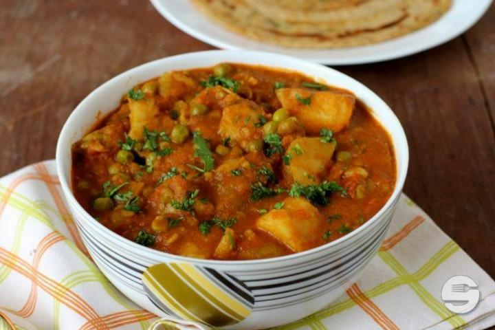 Aloo Mattar - Burger Hut