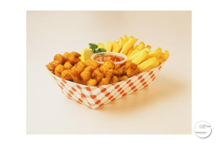 Shrimps with french fries - Burger Hut