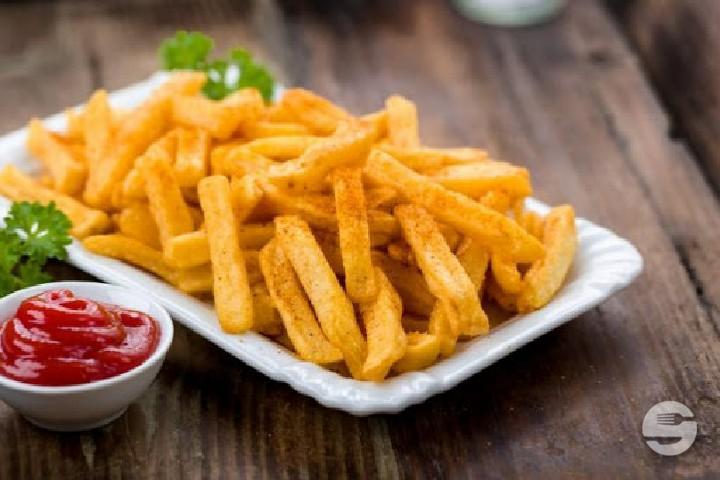 Portion of French fries - Burger Hut