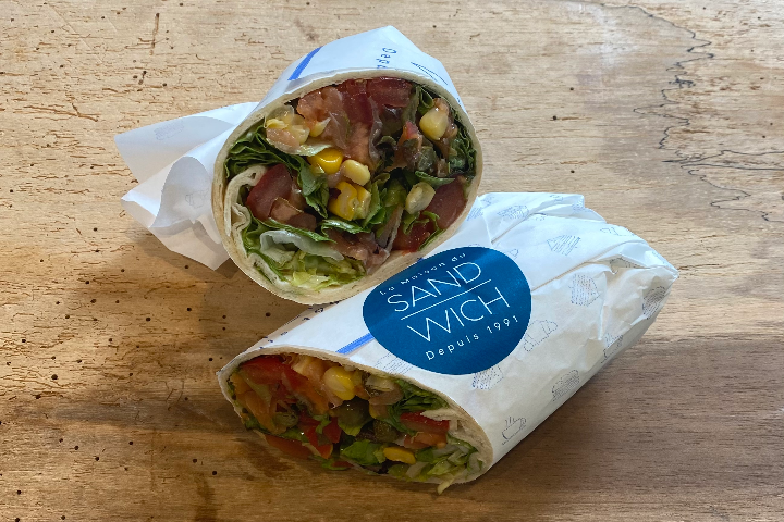Wrap Saumon Fumé - La Maison du Wrap' Salad