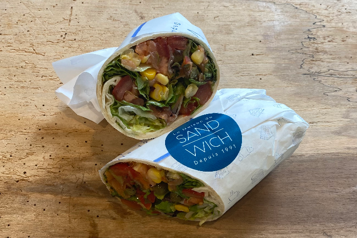 Wrap Smoked Salmon - La Maison du Wrap' Salad
