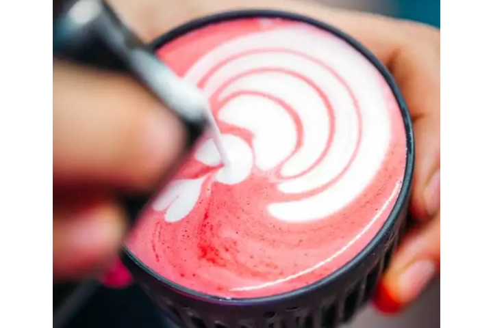 Pink Latte - Just Coffee