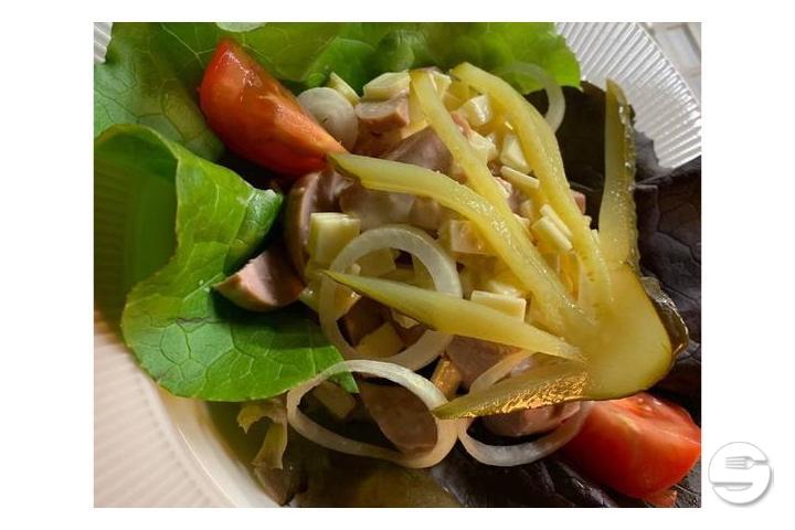 Sausage - cheese salad - Pizzeria Untermoos