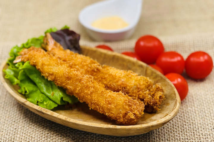 Crevettes panées (2 pièces) - Sando House