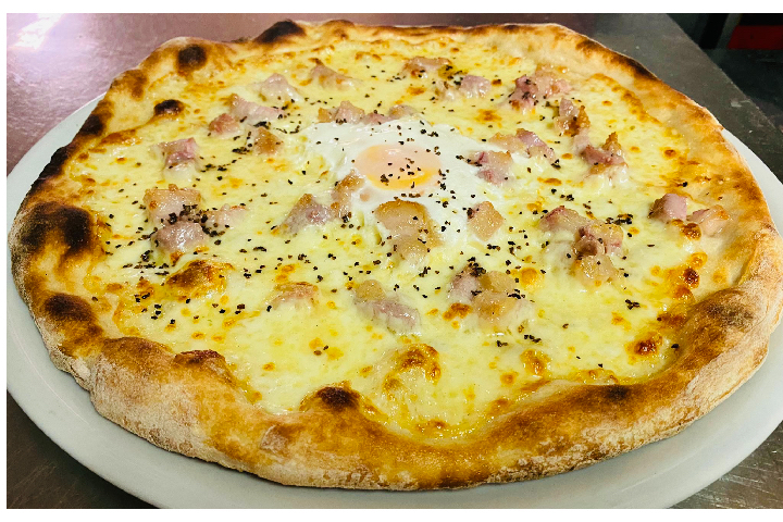Pizza Carbonara - Maestri Pizza & More