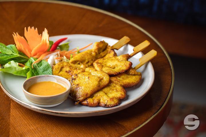 Poulet Satay (Poulet CH) - LE SIL'O Thaï Restaurant