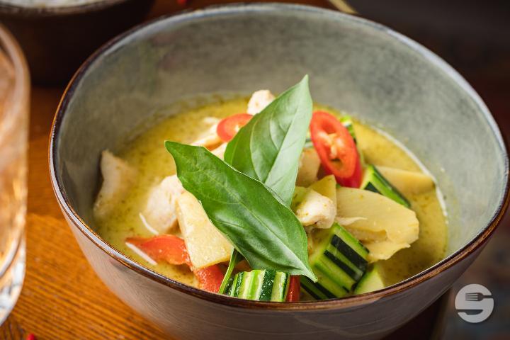 Au Curry Vert - LE SIL'O Thaï Restaurant