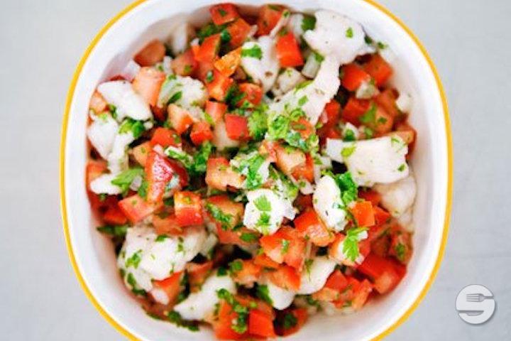 Salade Ceviche - Rodizio Grill Le Mont d'Or