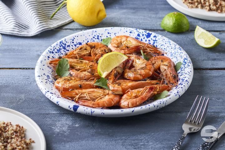 Gambas Entières à l'Ail - Rodizio Grill Le Mont d'Or