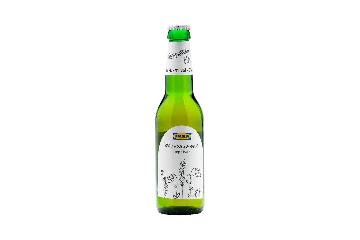 ÖL Ljus Lager Bier 4.7 % 330 ml - IKEA Restaurant Pratteln