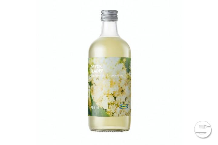 DRYCK FLÄDER - Elderflower syrup 495ml - IKEA Restaurant Pratteln