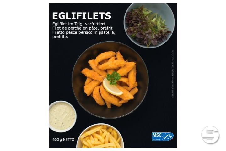 PERCH FILLET - in batter, pre-fried, MSC 600g - IKEA Restaurant Pratteln
