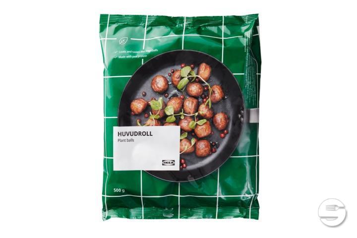 HUVUDROLL - Plant based balls with pea protein, pre-cooked, frozen 500g - IKEA Restaurant Pratteln