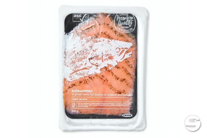 SJÖRAPPORT - Cured salmon fillet, frozen 200g - IKEA Restaurant Pratteln