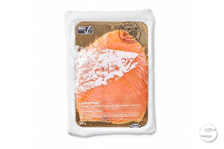 SJÖRAPPORT - Cold-smoked salmon fillet, frozen 200g - IKEA Restaurant Pratteln