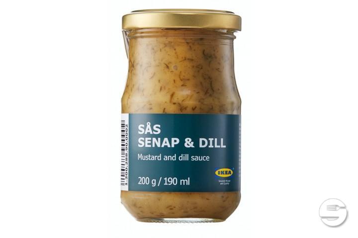 SÅS SENAP & DILL - Mustard and dill sauce 200g - IKEA Restaurant Pratteln