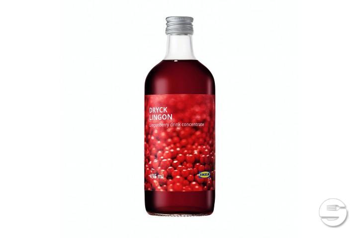 DRYCK LINGON - Lingonberry drink concentrate 495ml - IKEA Restaurant Pratteln