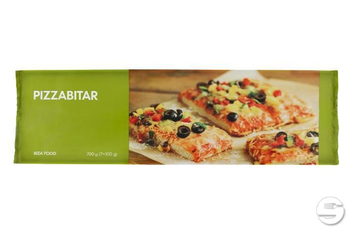 PIZZABITAR - Vegetarian pizza slices, frozen 700g - IKEA Restaurant Vernier