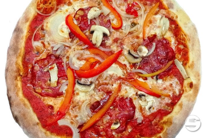 Pizza Spezial (scharf) - La Stella Pizza & Pasta