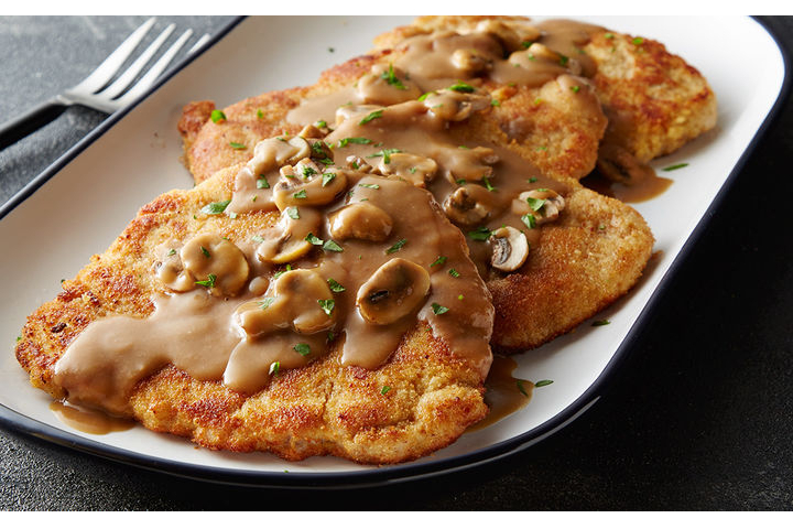 Schweinsrahmschnitzel - La Stella Pizza & Pasta