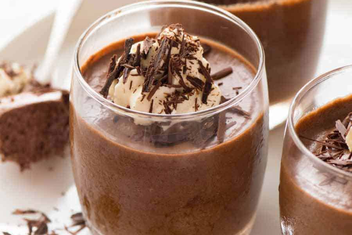 Hausgemachtes Mousse au Chocolat - La Stella Pizza & Pasta
