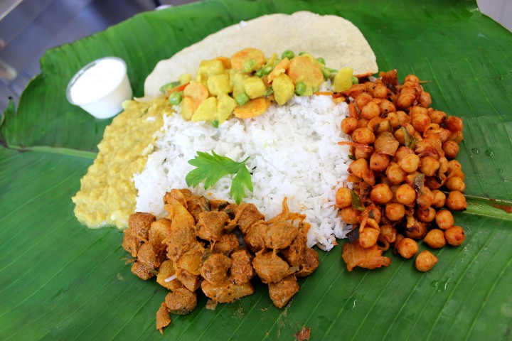 Vegetarian Plate - SR Take Away Mexican & Indian